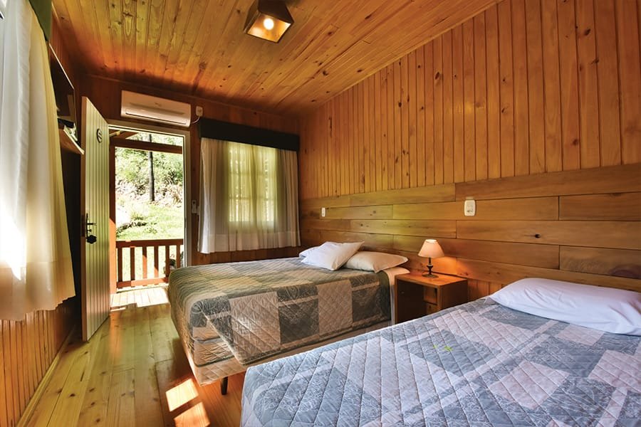 Apartamento para 3 pessoas no interior de Gramado