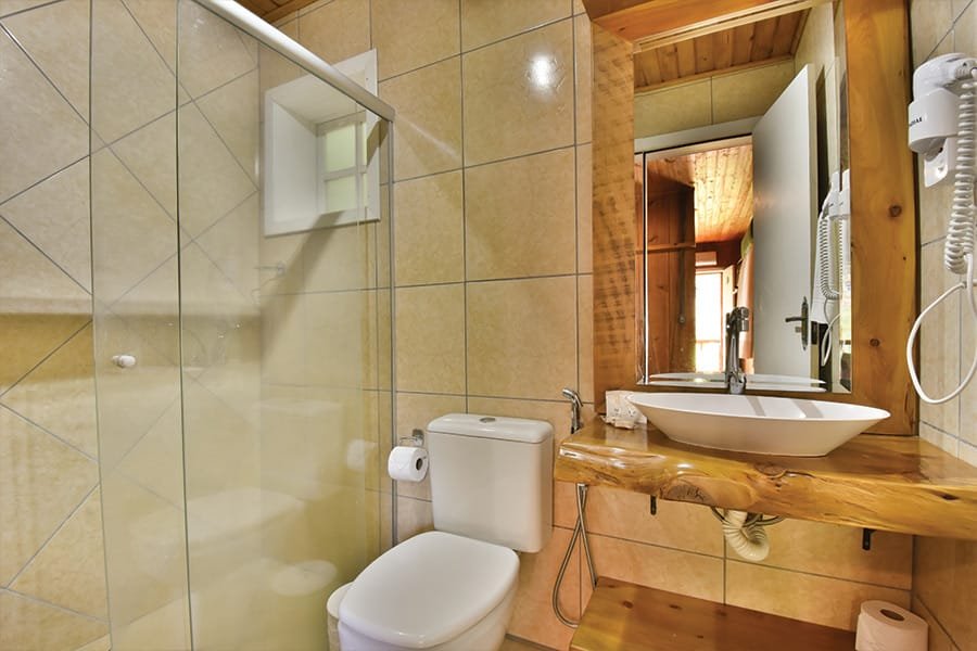 Apartamento para 3 pessoas no interior de Gramado