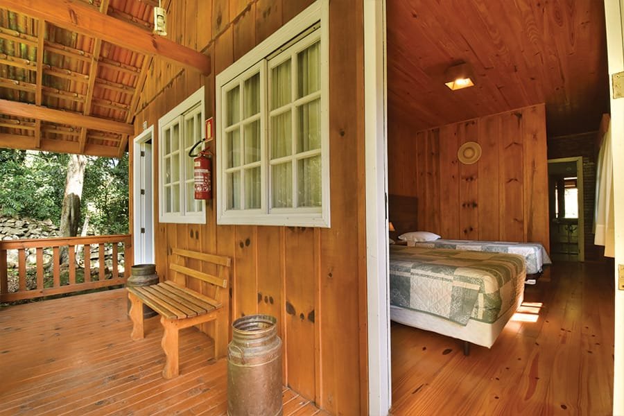 Apartamento para 3 pessoas no interior de Gramado