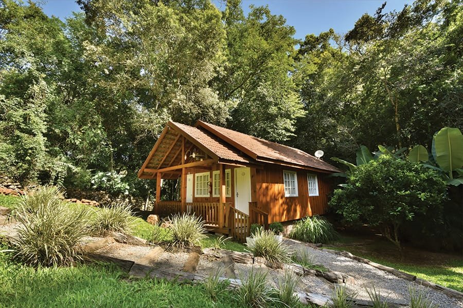 Apartamento para 3 pessoas no interior de Gramado