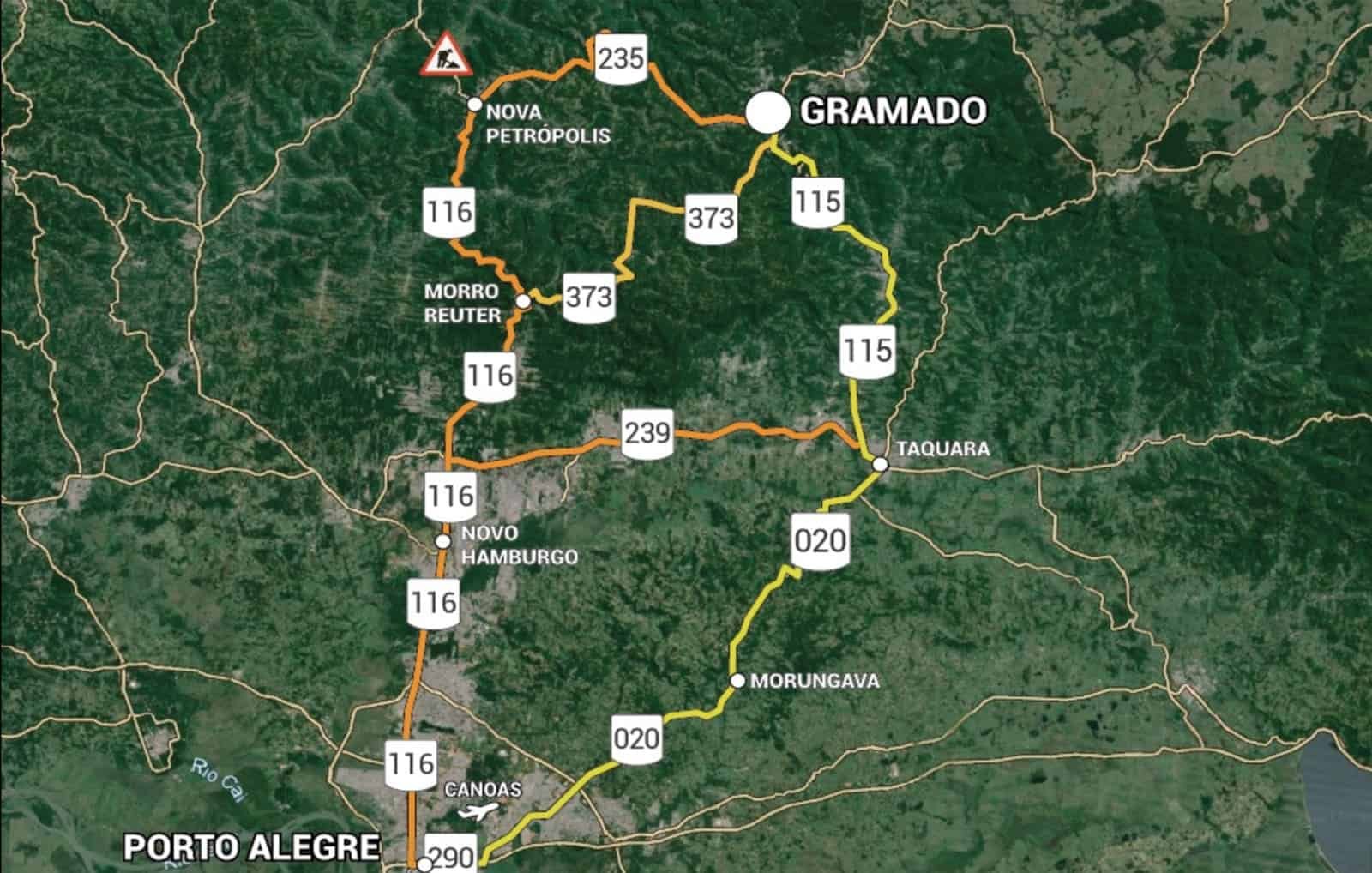 Como chegar em Gramado - Stillo Gramado Pousadas